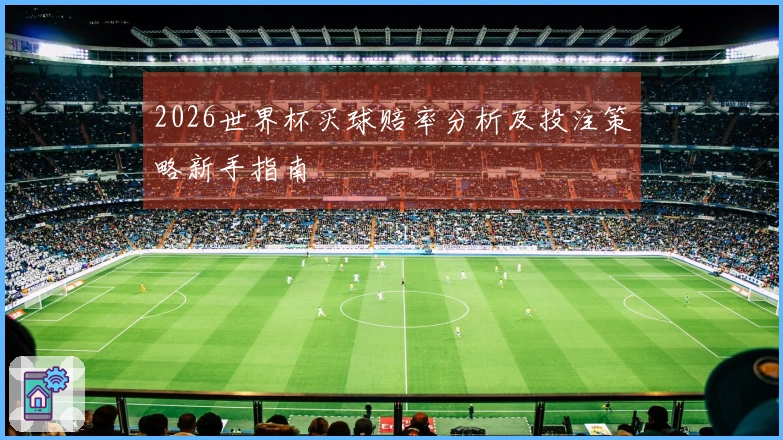 2026世界杯买球赔率分析及投注策略新手指南